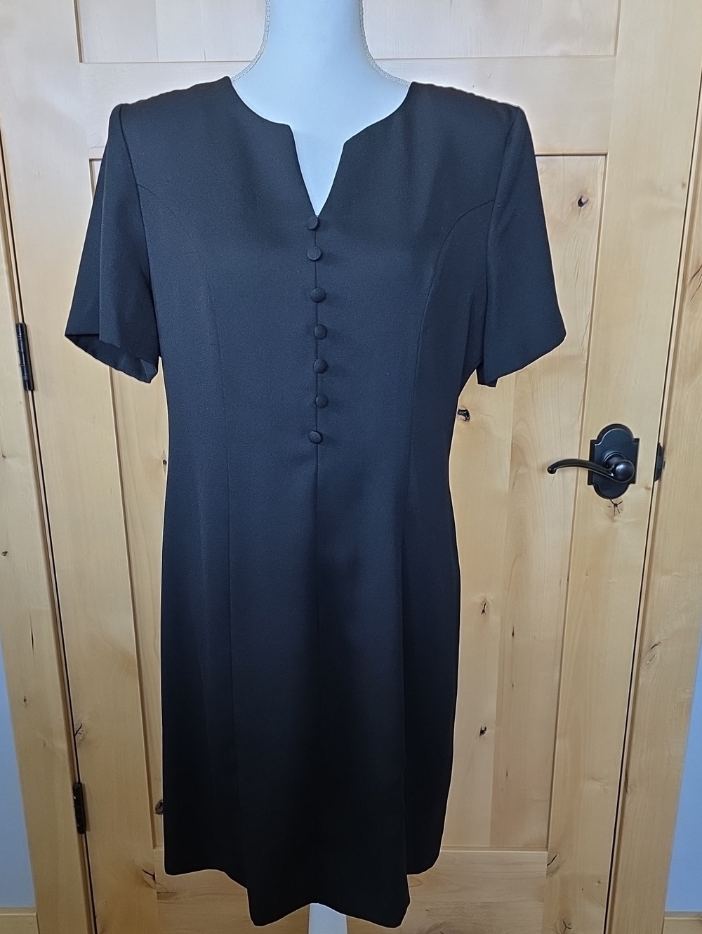 Vintage Randi May Collection Dress Black Size 14